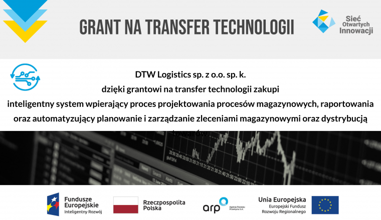 Transfer technologii DTW Logistics sp. z o.o. sp. k.